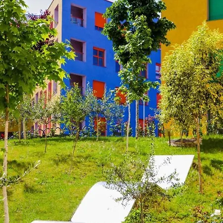 Comfy At 'mangalem21 Complex' Parking-wifi-ac-view Tirana