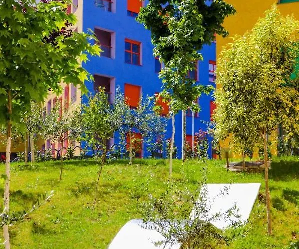 Comfy At 'mangalem21 Complex' Parking-wifi-ac-view Tirana